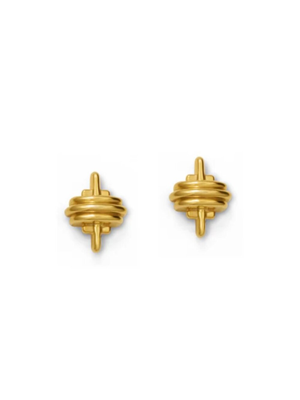 Myamia Small Links Stud Earrings